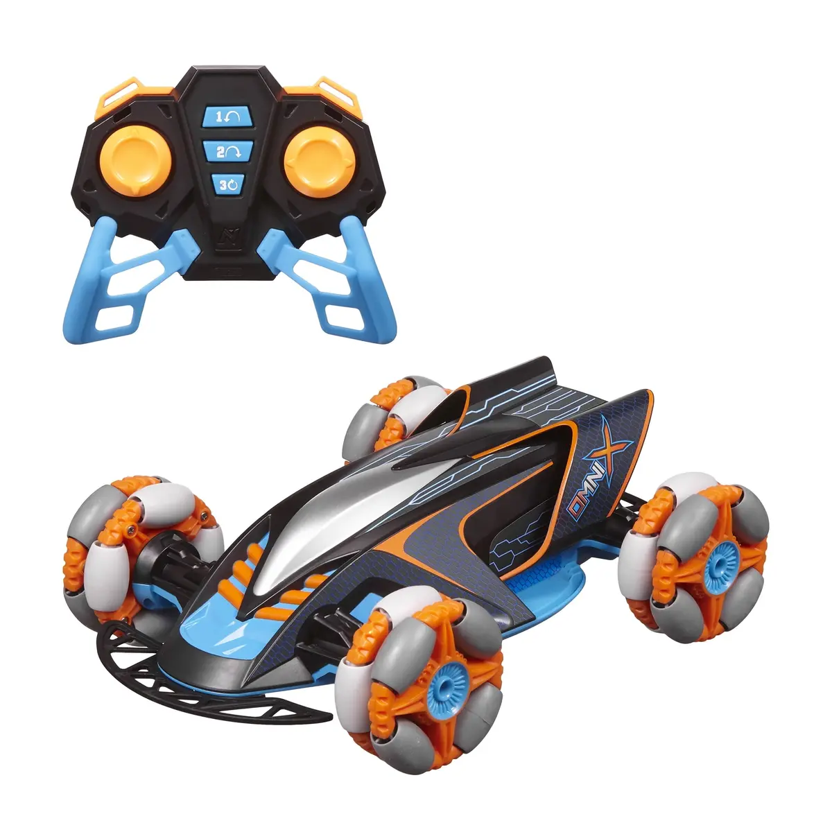 Nikko Rc Omni X Black & Blue - Dual Motor 4Wd Drift Car 1