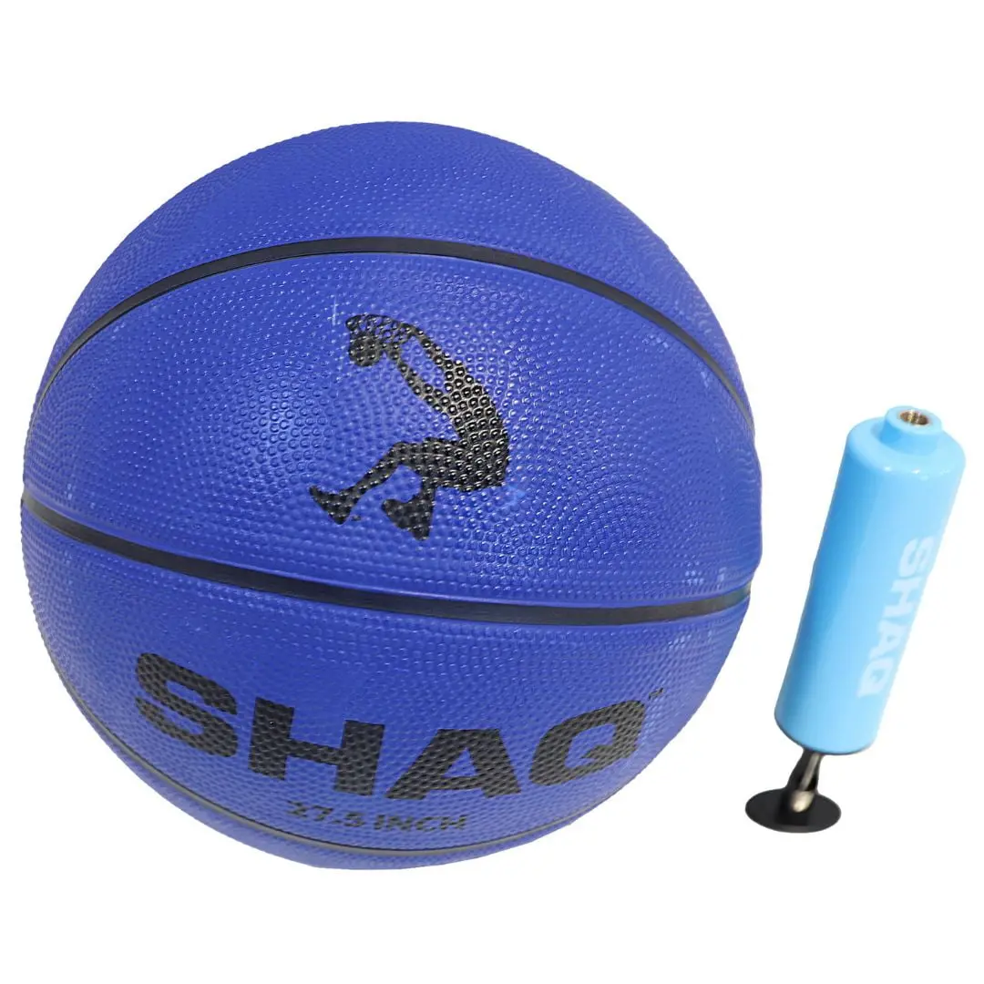 Shaq Junior 27.5" Basketball Size 5 - Mini Pump Included 1