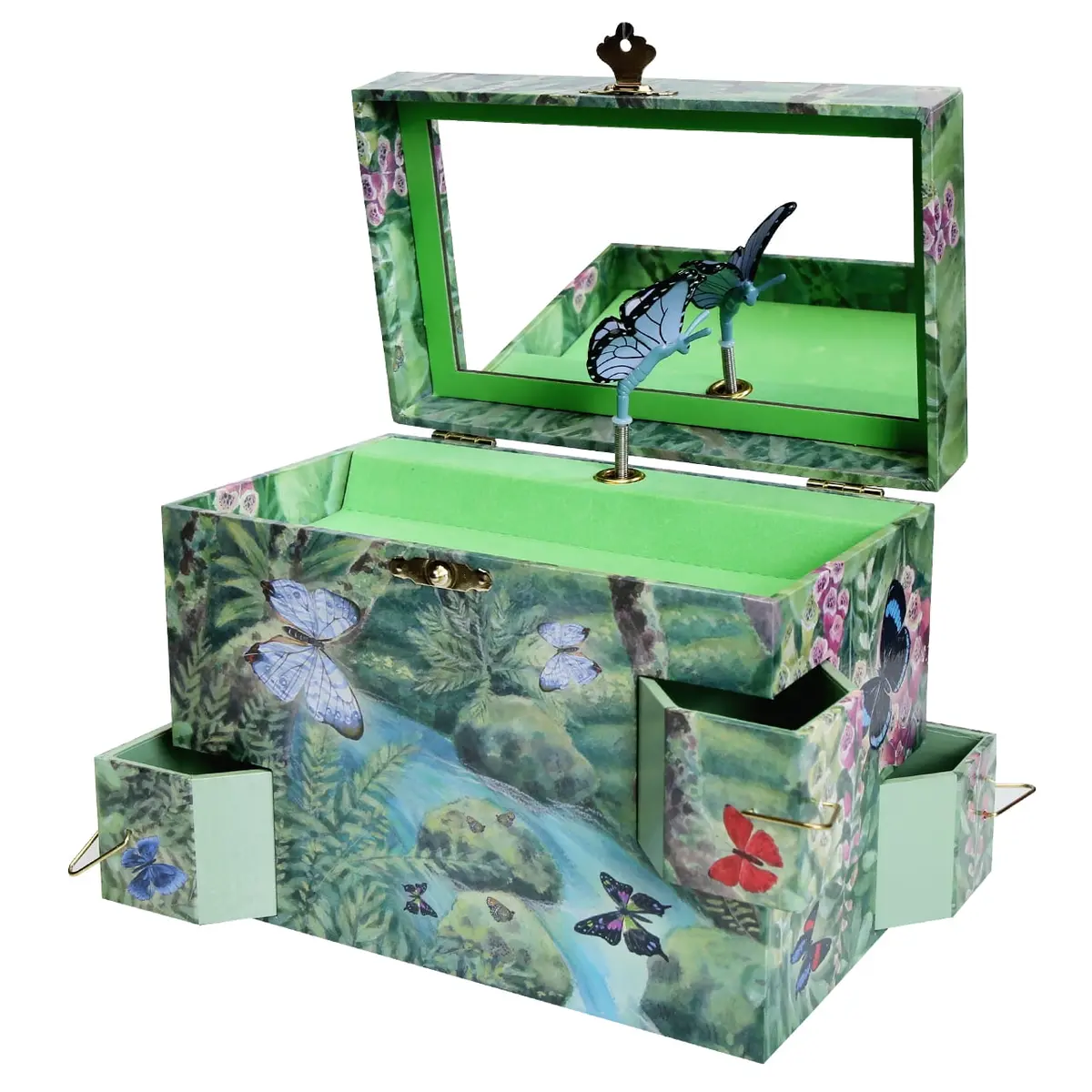 Enchantmints Mariposa Musical Butterfly Jewelry Box For Girls 1