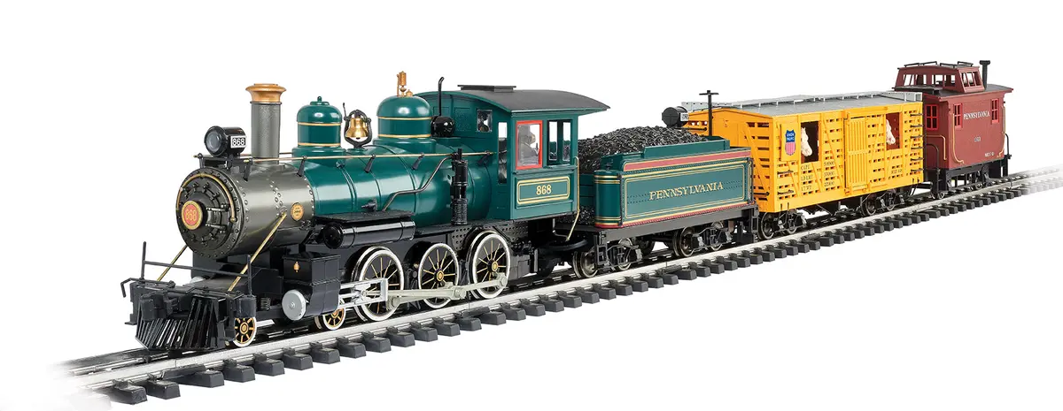 Bachmann Trains - Cowcatcher Large G Scale Ready To Run Electric Train Set 1