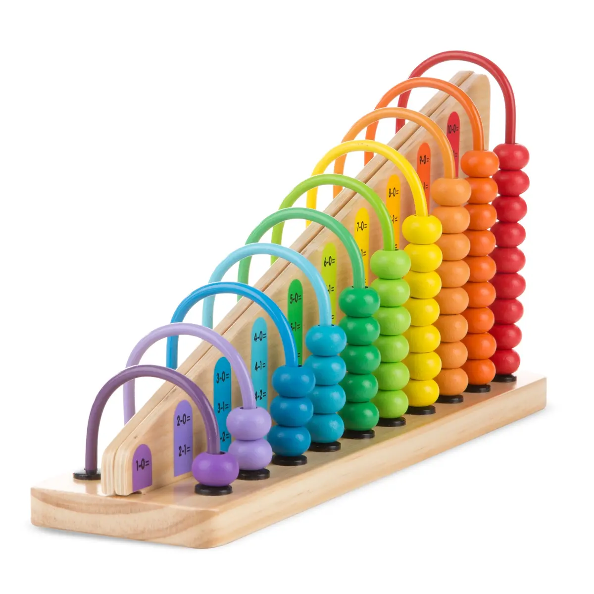 Melissa & Doug Educational Add & Subtract Abacus - Colorful Learning Toy 1