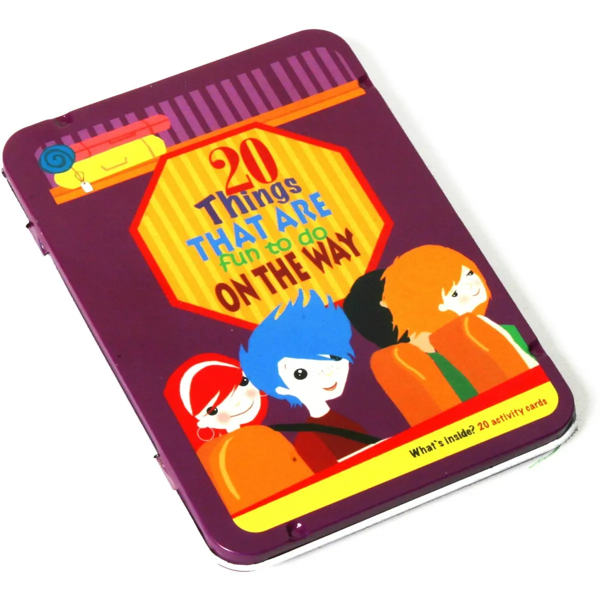 The Purple Cow America Inc 20 Fun Travel Activities Card Game 1