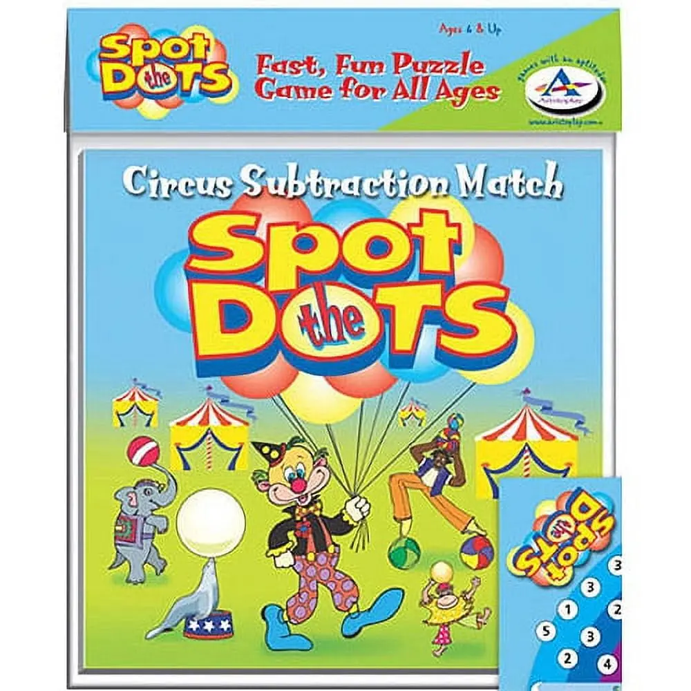 Talicor Spot The Dots - Sports Subtraction Game For Kids 1