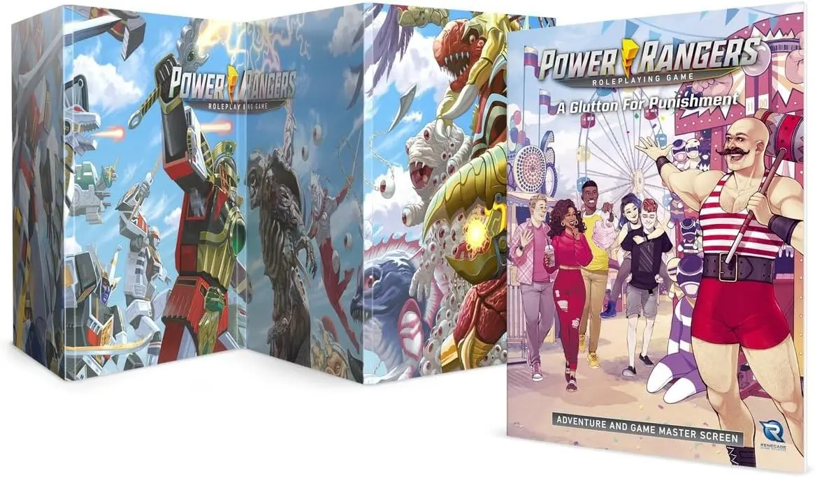 Power Rangers Rpg: A Glutton For Punishment Adventure & Game Master Screen 1
