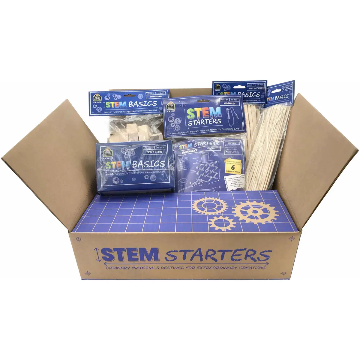 Teacher Created Resources Hydraulics Stem Starter Kit - Educational Science Toy 1
