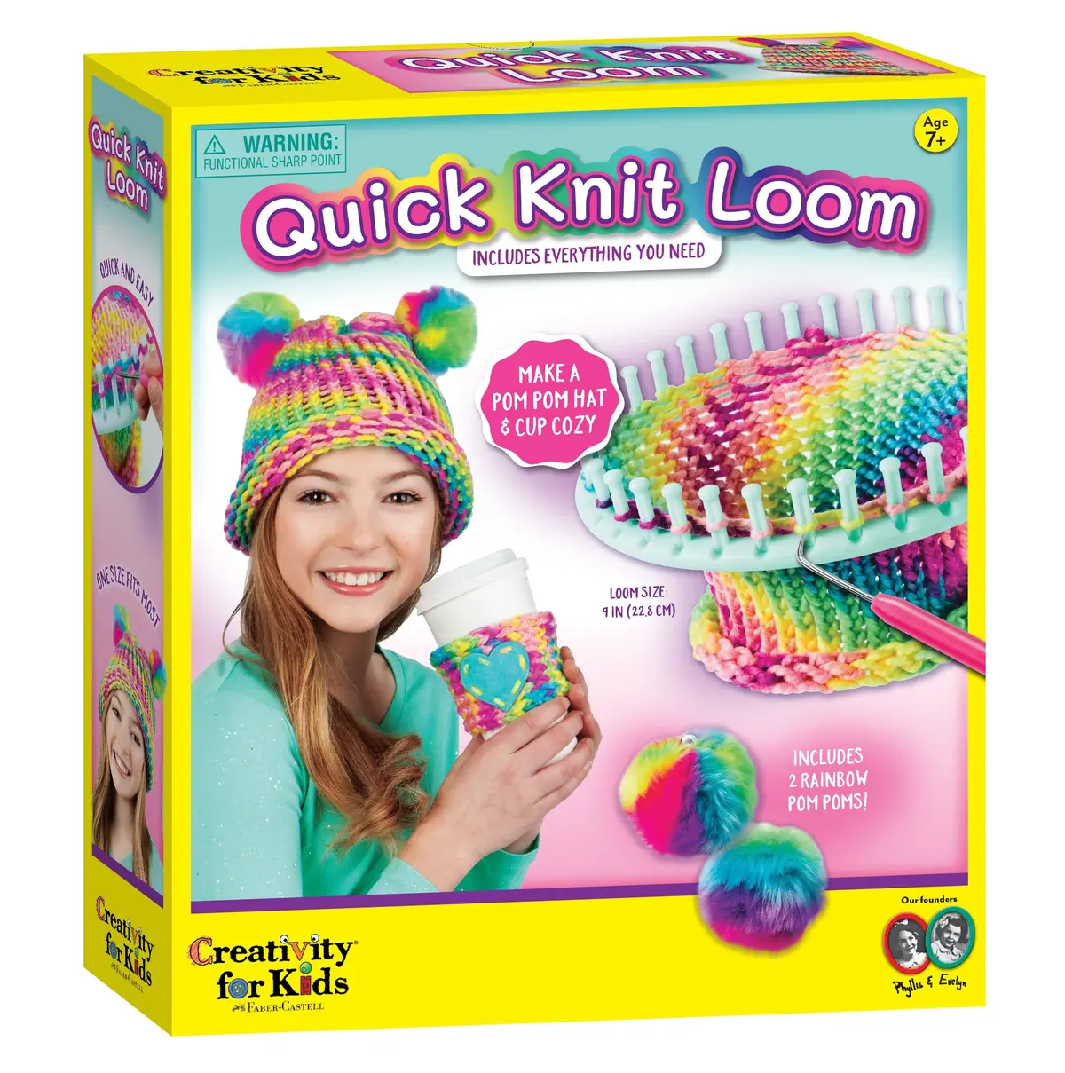 Creativity For Kids Quick Knit Loom - Beginner's Knitting Kit 1