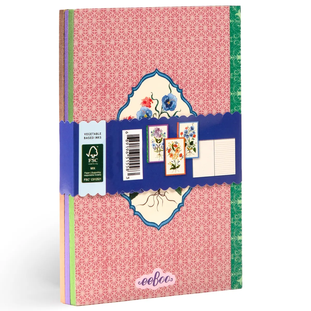 Piece&Love Flora's 3-Pack Mini Notebooks 1
