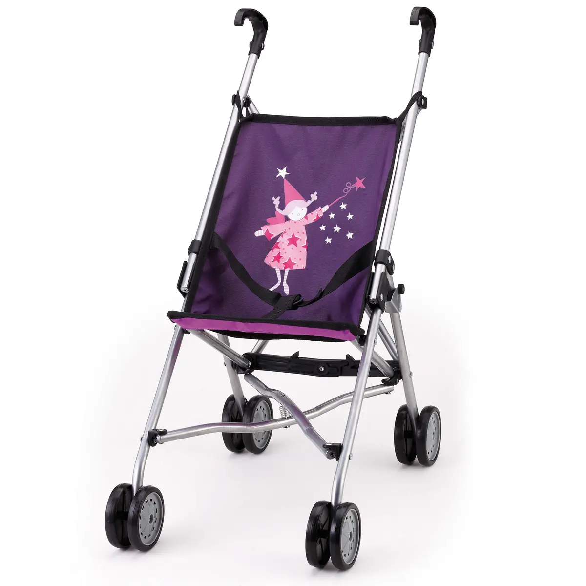 Bayer Design Doll Buggy, Play Umbrella Push Stroller For 18" Dolls, Ages 3+ 1