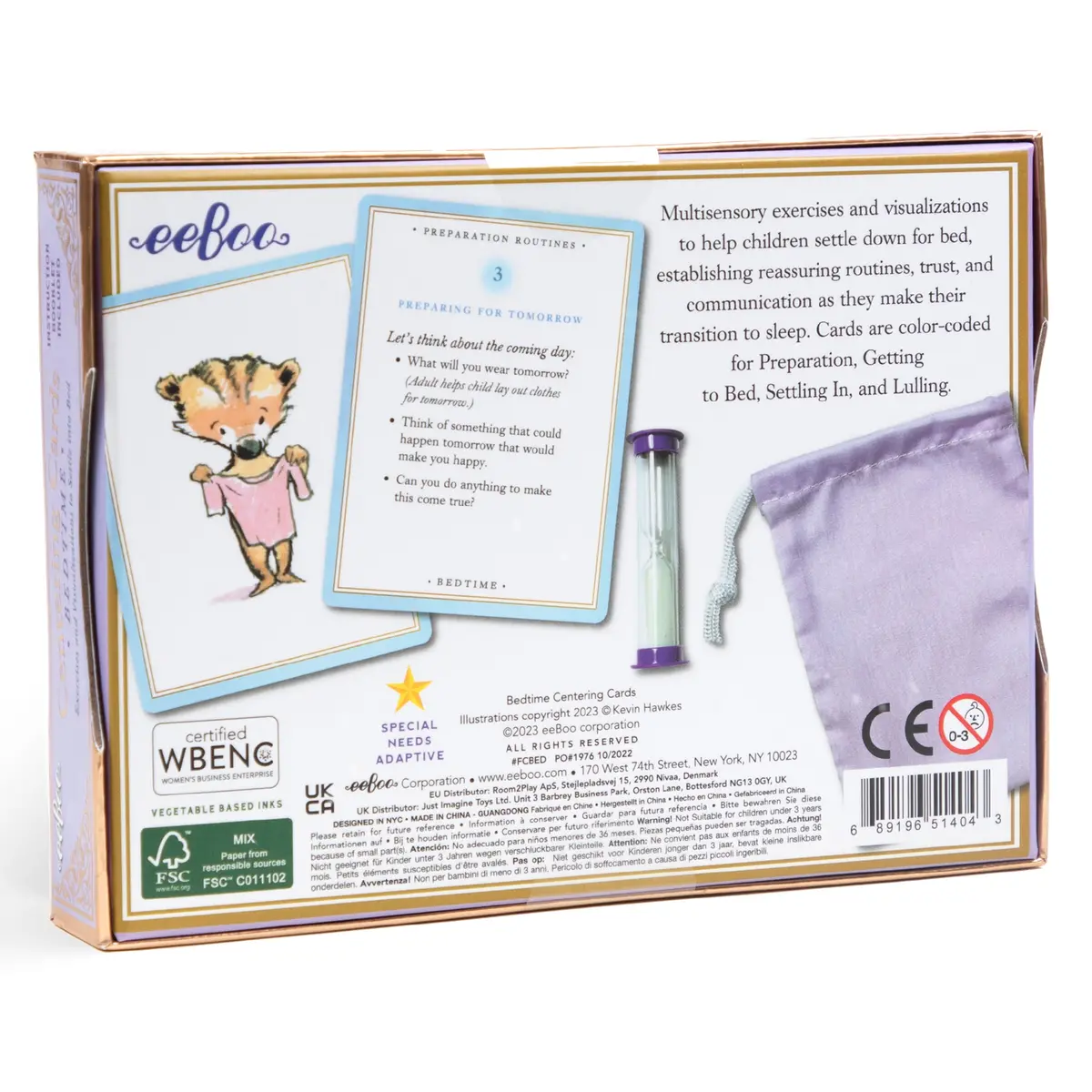 Centering Cards: Bedtime 36-Card Set With Timer And Bag 1