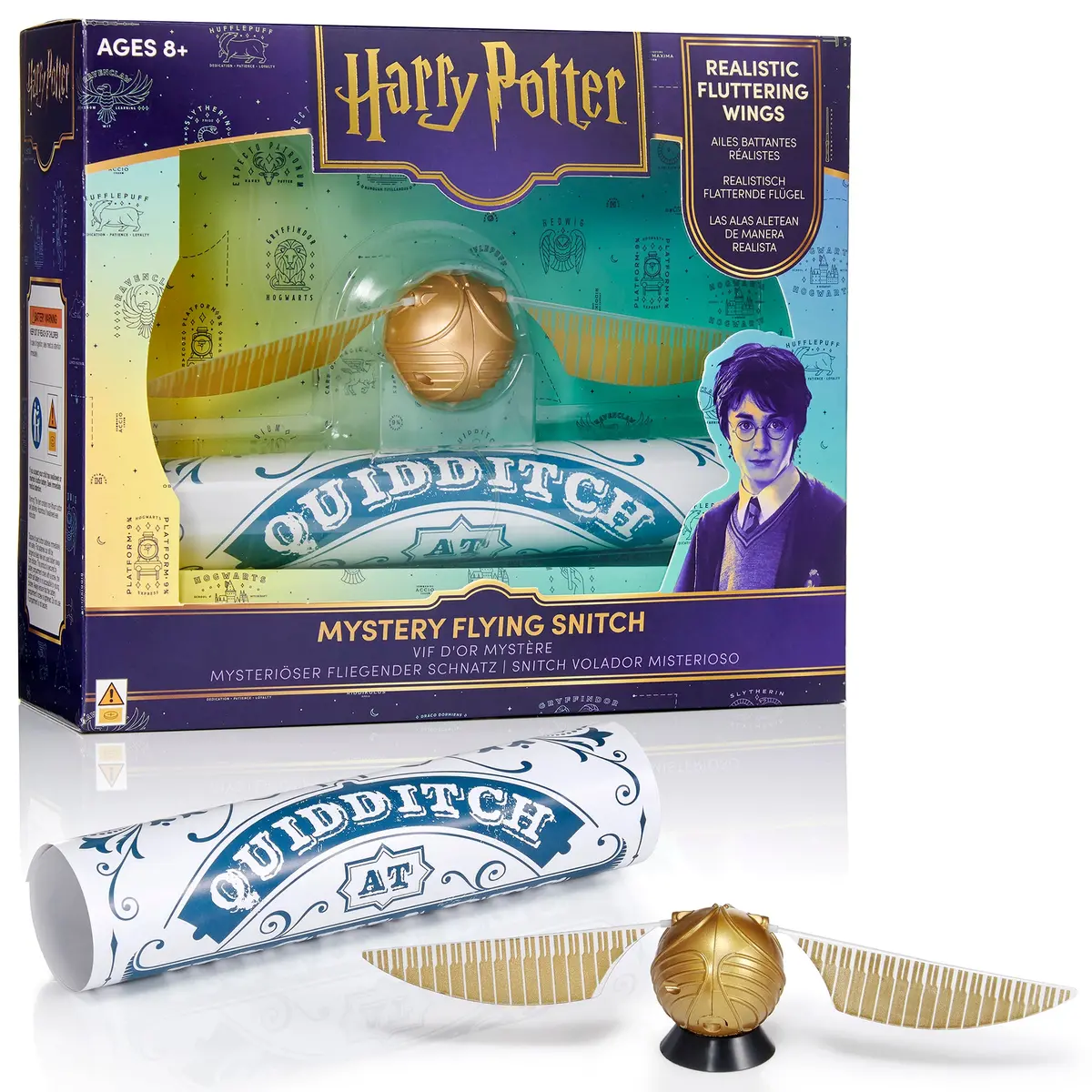 Wizarding World 1:1 Scale Mystery Flying Golden Snitch - Quidditch Ball Replica 1