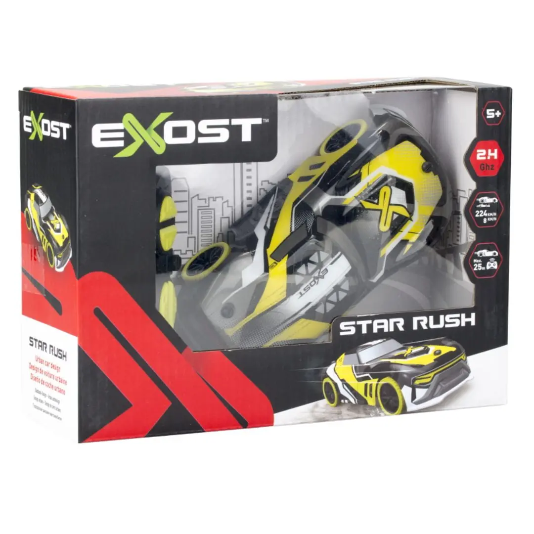 Exost Star Rush Rc Car - High-Speed Urban Racing - Durable Design With Lights 1