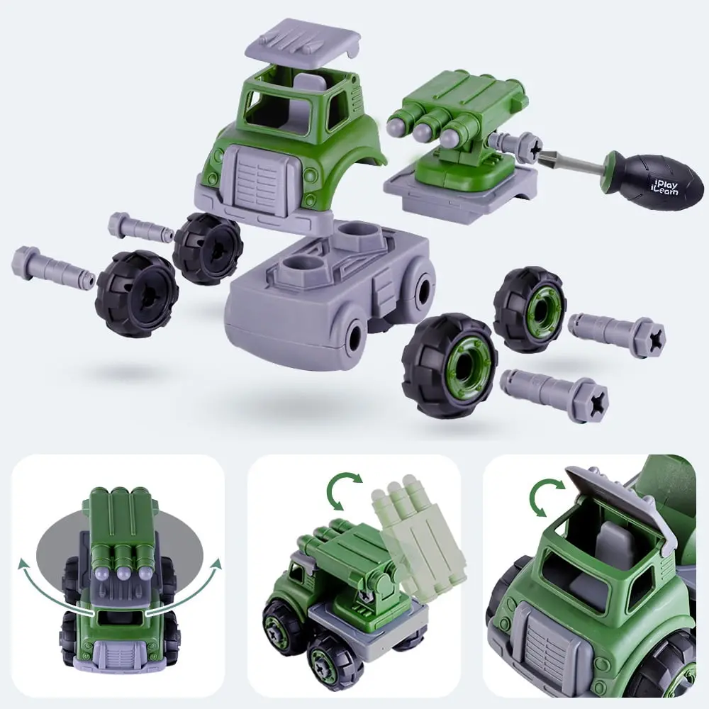 Iplay Ilearn Military Series 2 Detailed Commando Action Figure Set 1