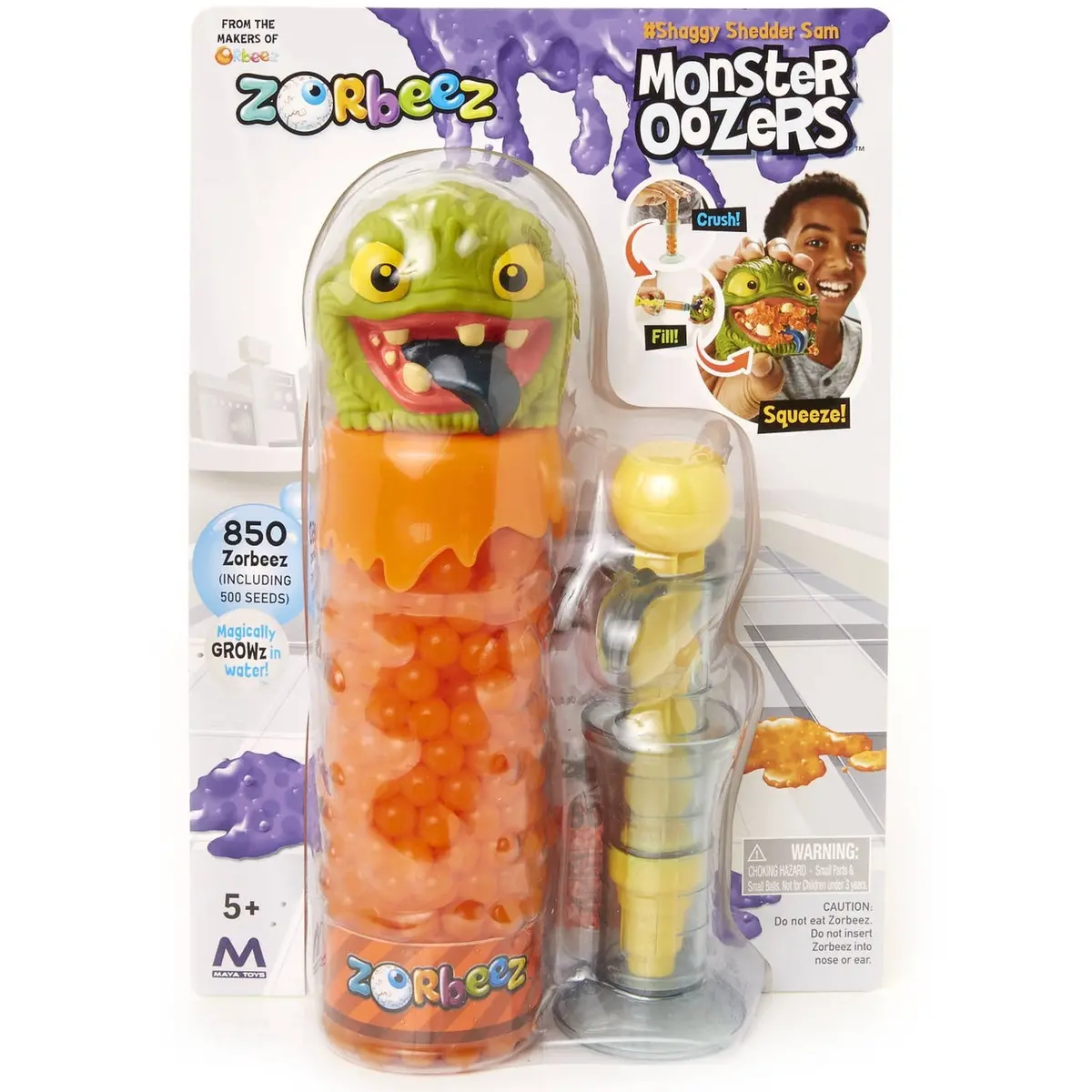 Orbeez Shaggy Shedder Sam Monster Oozer Toy 1