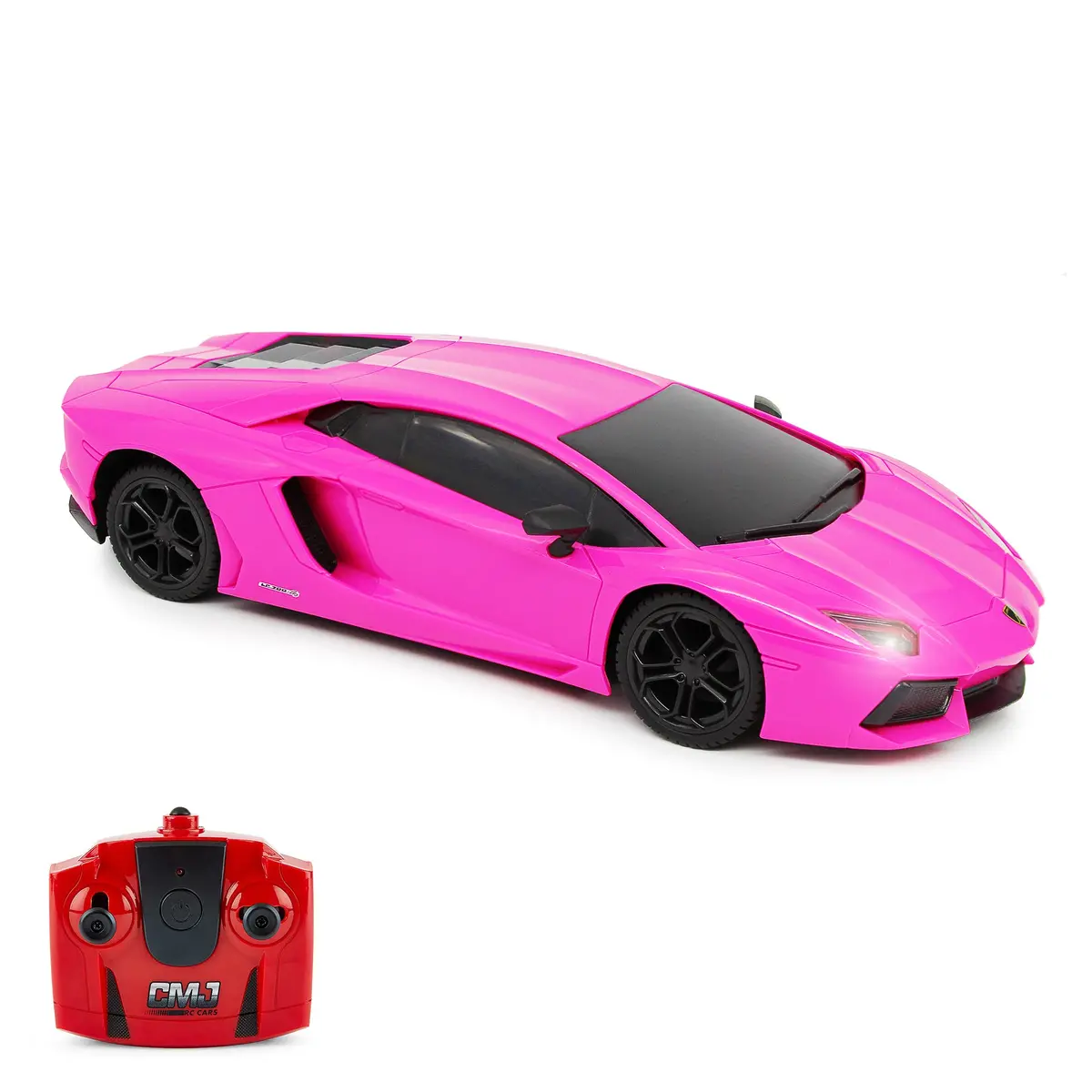 Cmj Rc Cars Radio Control Lamborghini Lp700-4 - Pink - 1:24 Scale With 2.4Ghz And Led Headlights 1