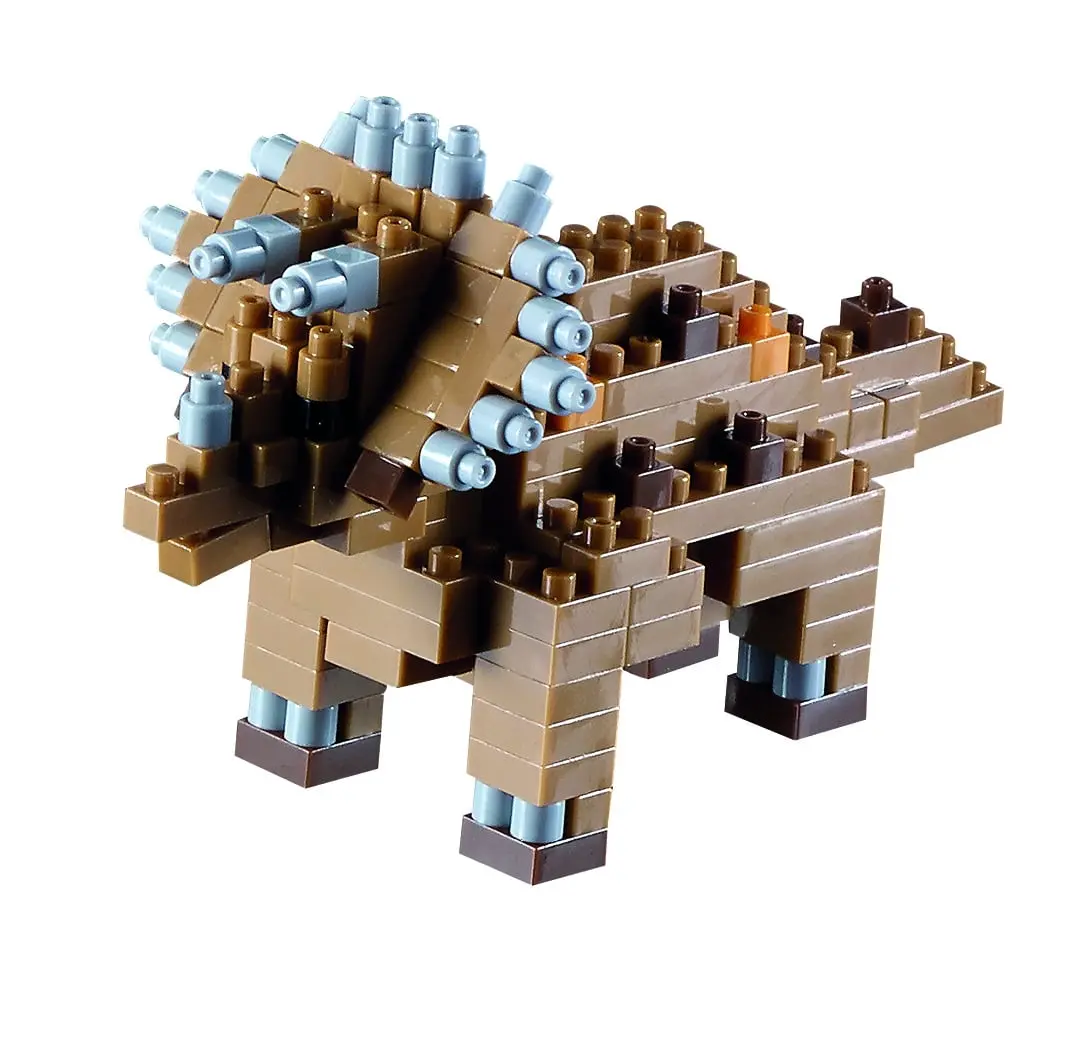 Brixies 153-Piece Triceratops Building Block Set 1