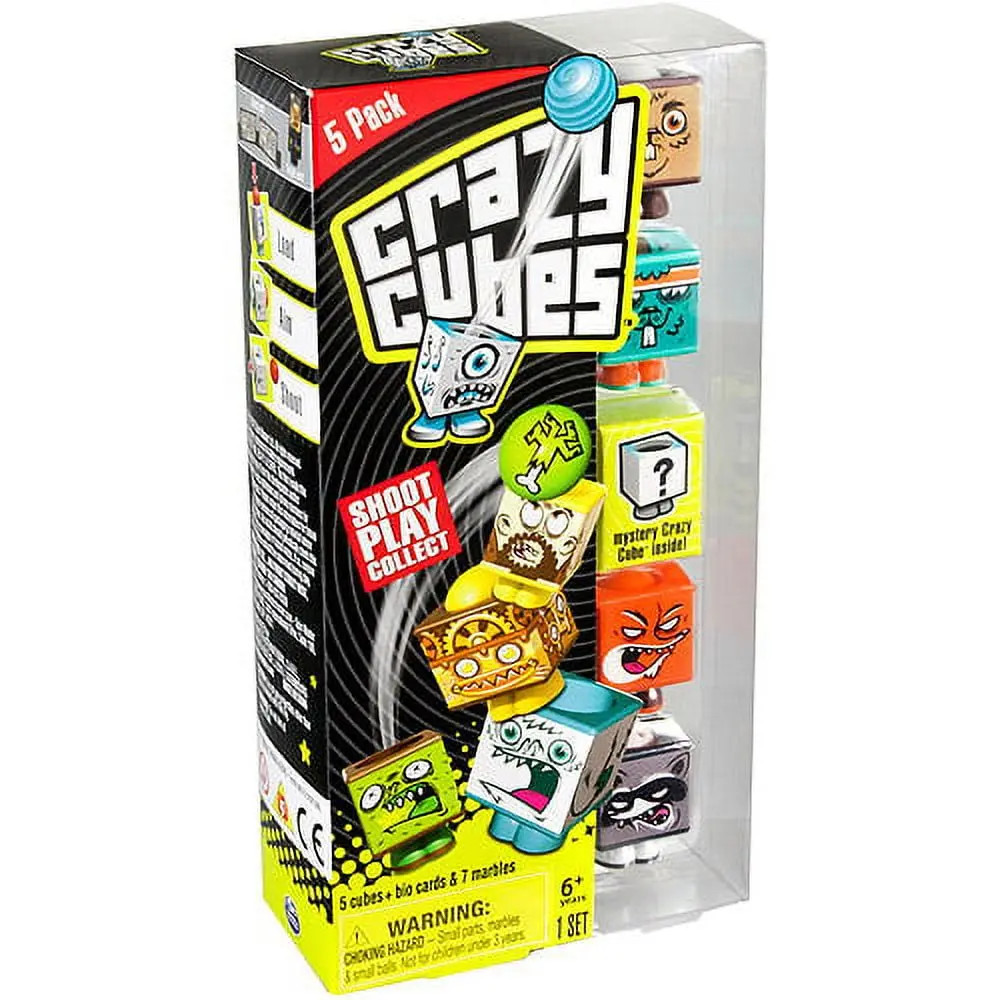 Crazy Cubes Forest Treasures 5-Pack Collectible Set 1