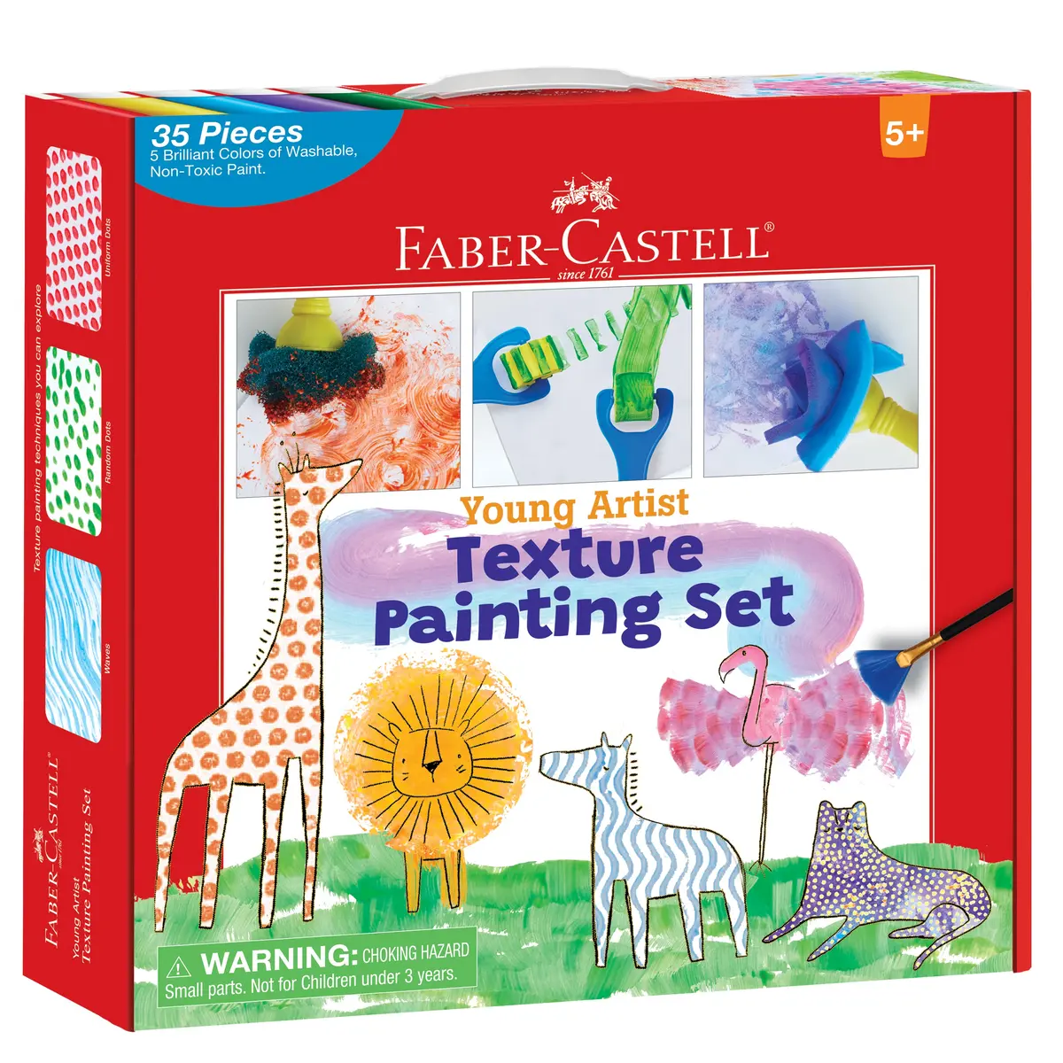 Faber-Castell Young Artist Texture Painting Set - 35 Pieces 1