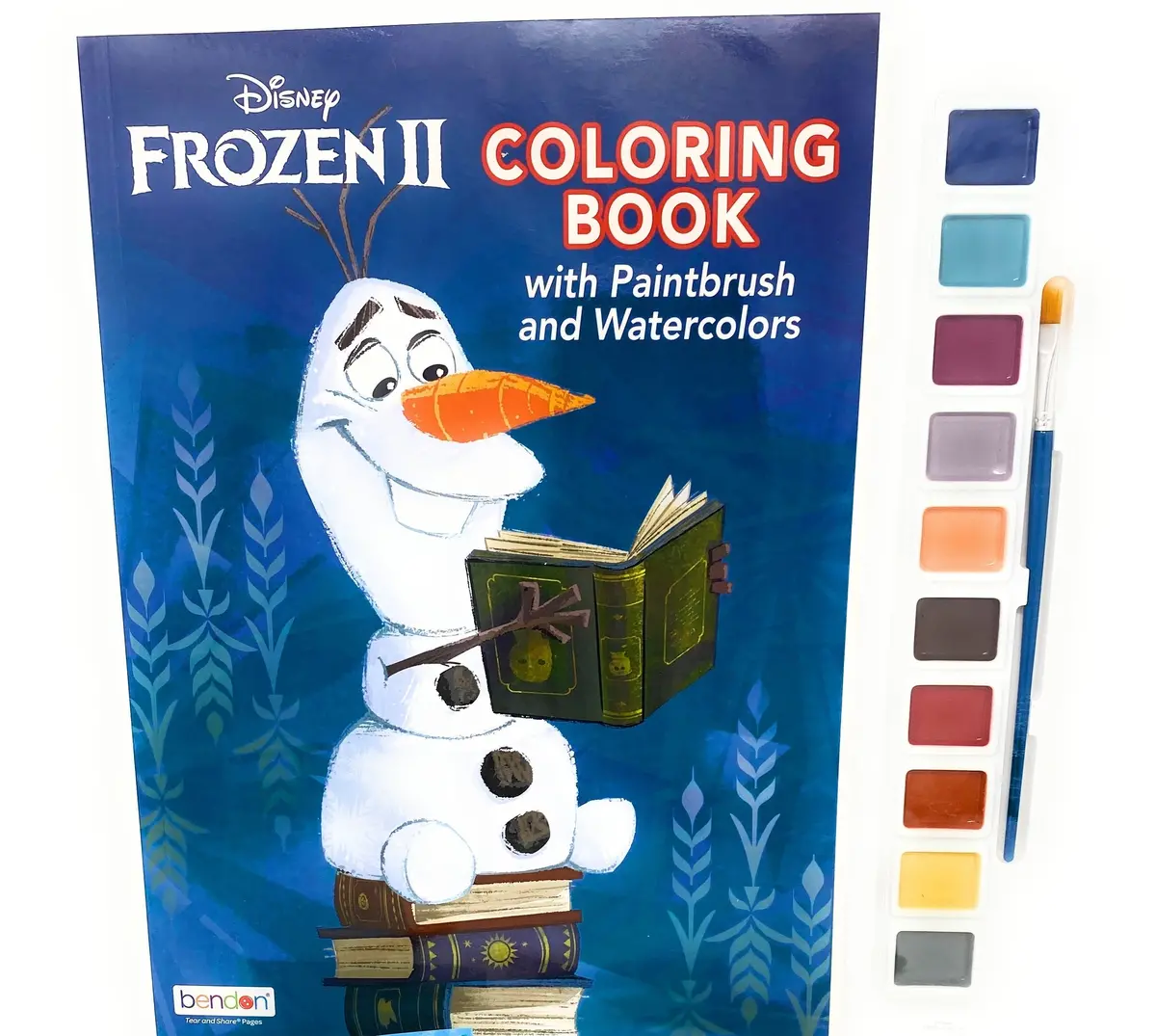 Bendon Frozen 2 Oversized Watercolor Painting Kit - Featuring Elsa And Anna 1
