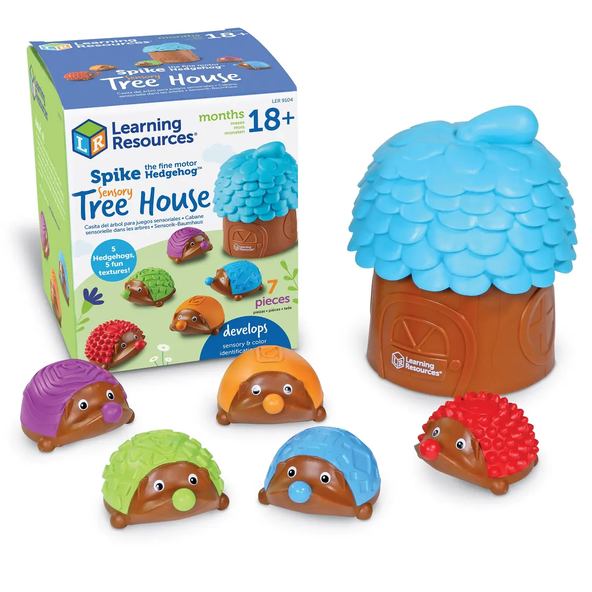 Learning Resources Spike The Fine Motor Hedgehog - Sensory Tree House 1