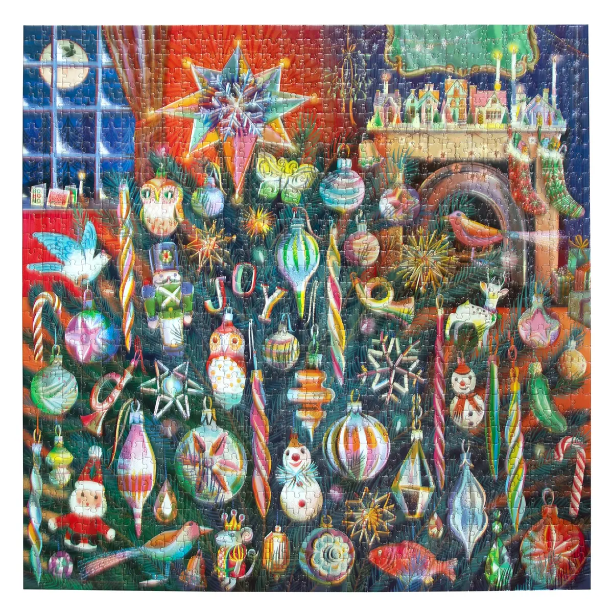 Piece&Love: Holiday Ornaments - 1000 Pc Puzzle 1