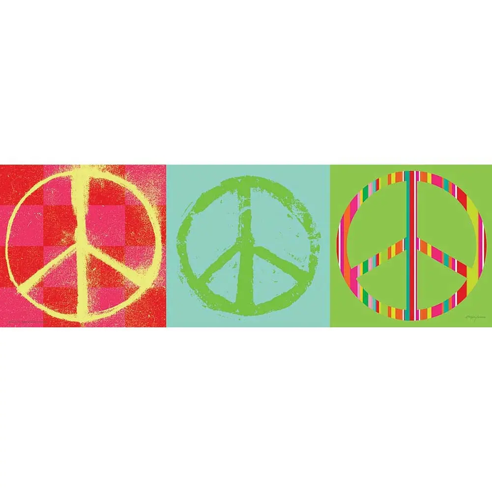 Andrews + Blaine Triple Peace Panoramic Puzzle - 200 Pc 1