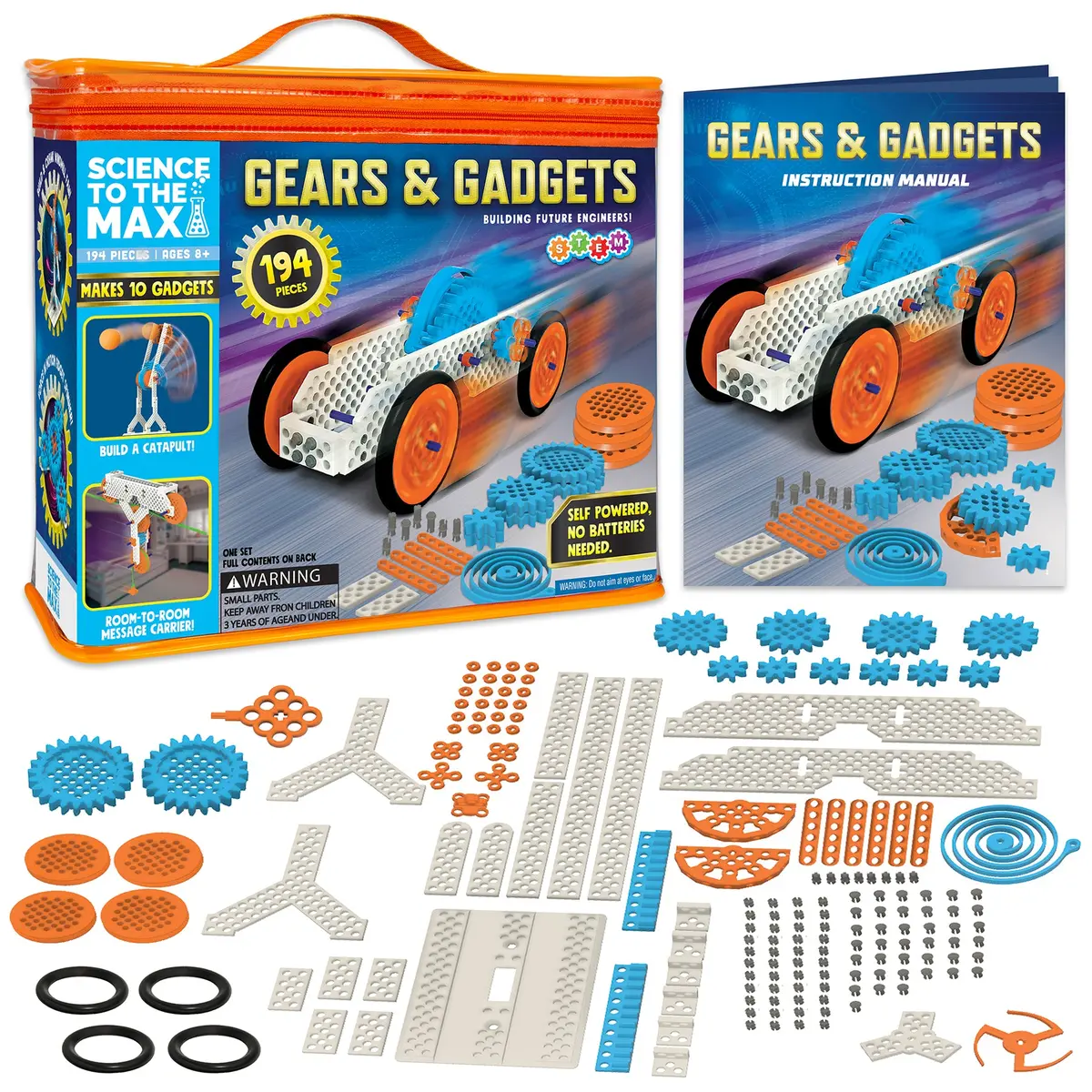 Science To The Max Gears & Gadgets Engineering Lab Kit 1