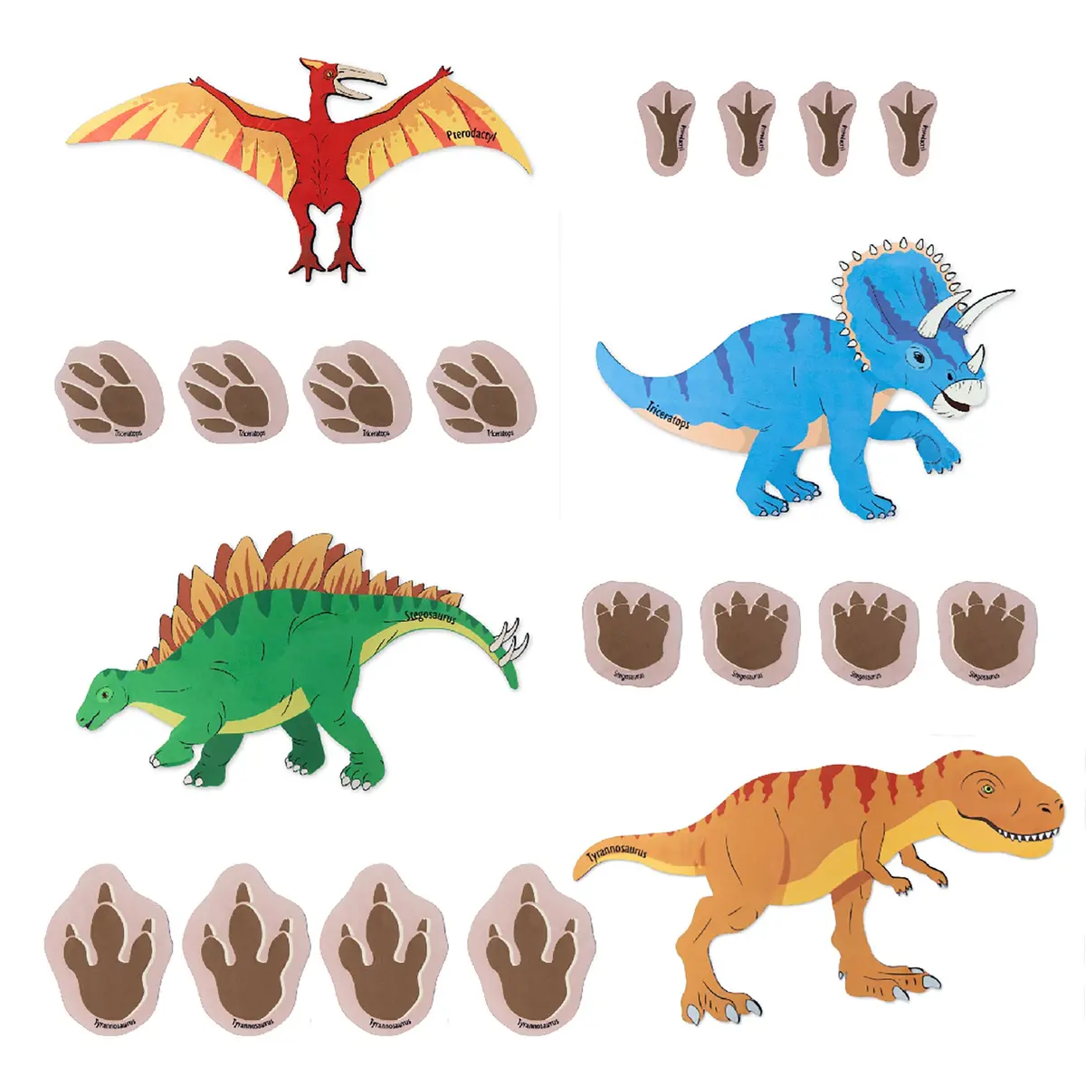 The Freckled Frog Dinosaur Adventure Play Mats For Kids 1