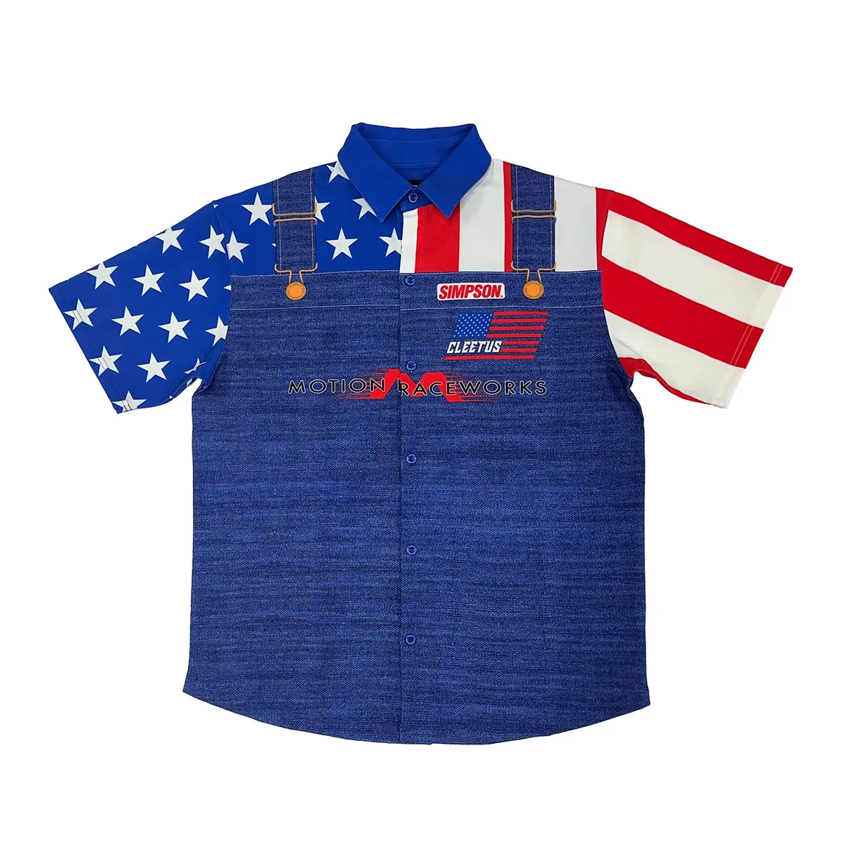 Cleetus Firesuit Button Down Shirt 1