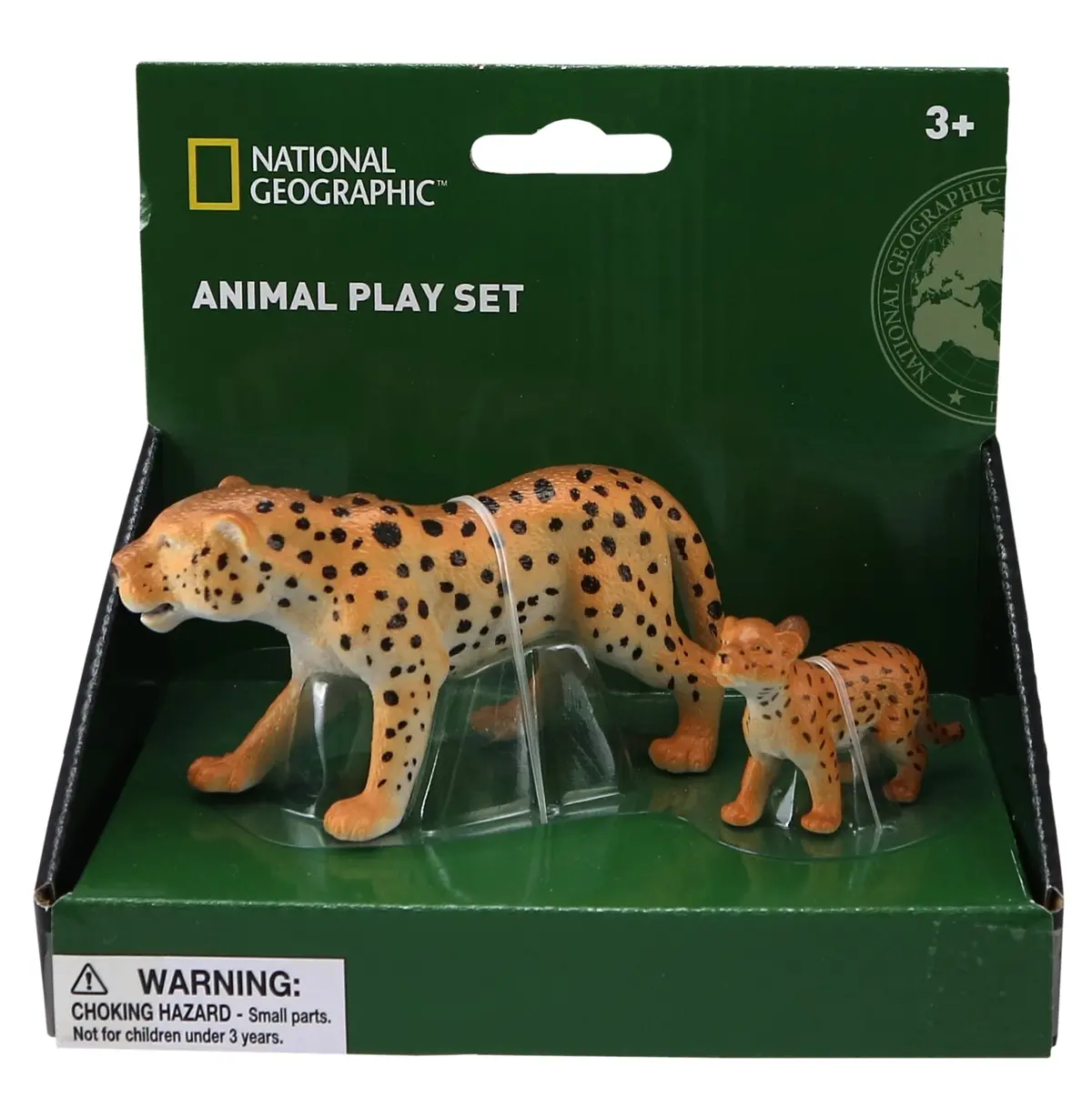 National Geographic Leopard & Cub Playful Figurines Set 1