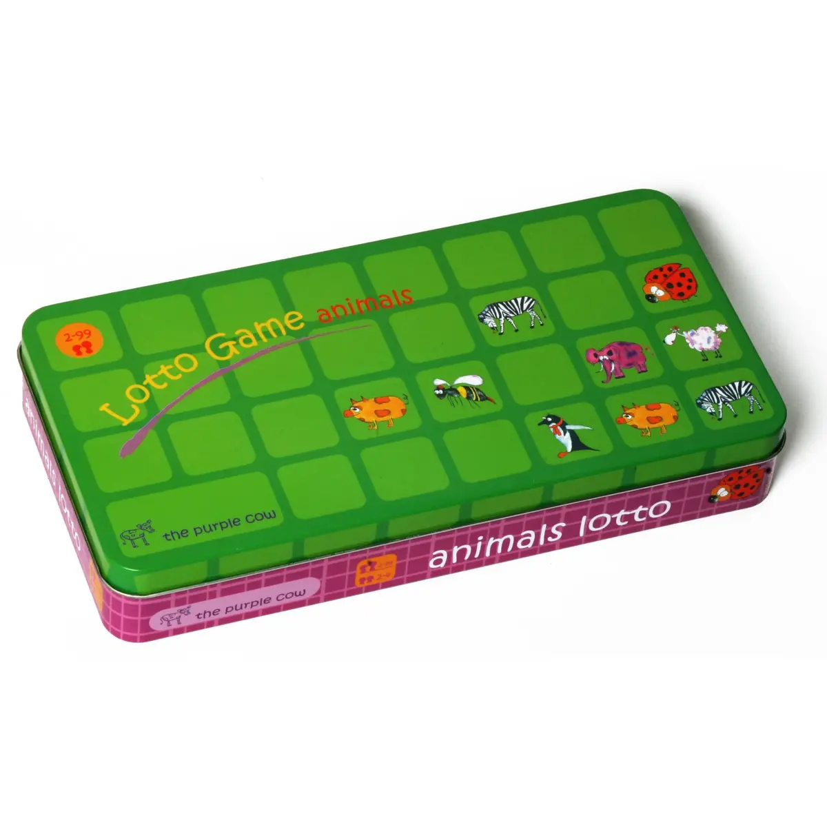 Purple Cow Lotto Animals Memory Game For Toddlers 1