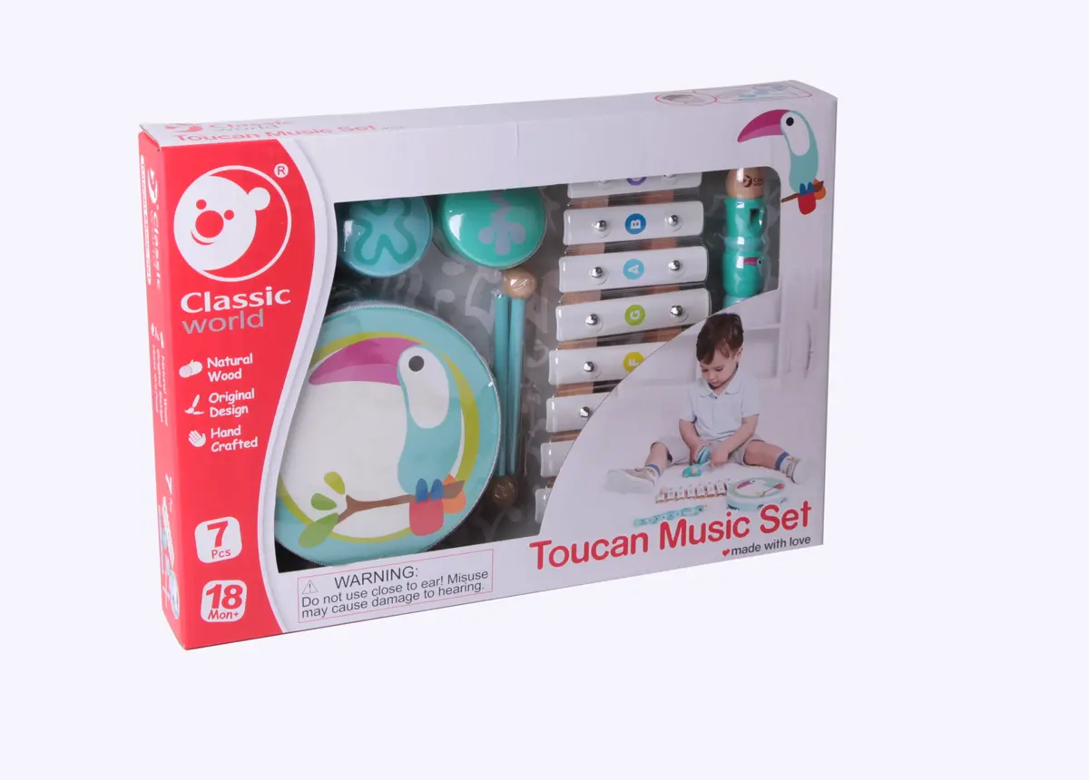 Classic World 7-Piece Toucan Music Set 1