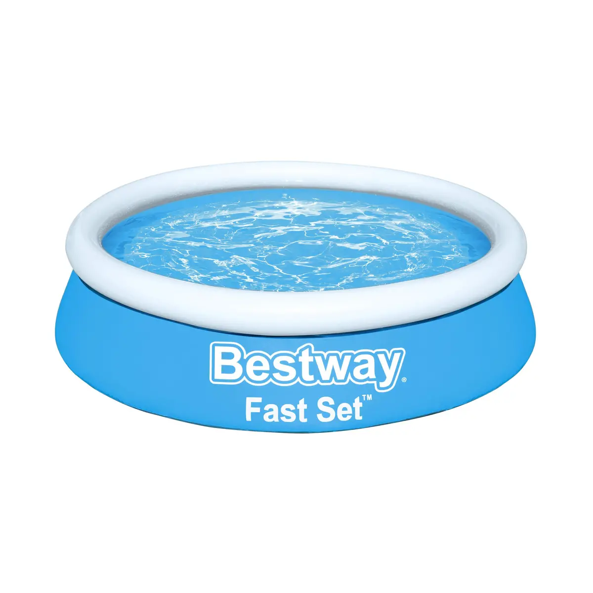 Bestway Fast Set Inflatable Round Pool - 6Ft Blue 1
