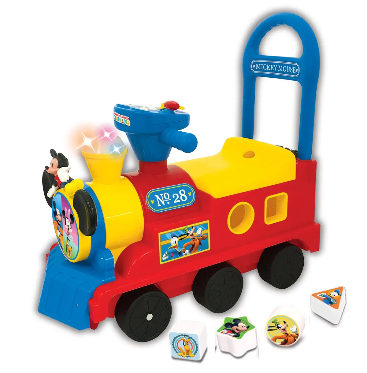 Kiddieland - Mickey Mouse Clubhouse Play N' Sort Activity Train - Ride-On 1