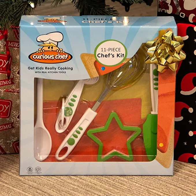 Curious Chef 11-Piece Chef Kit - Vibrant Yellow/Orange 1