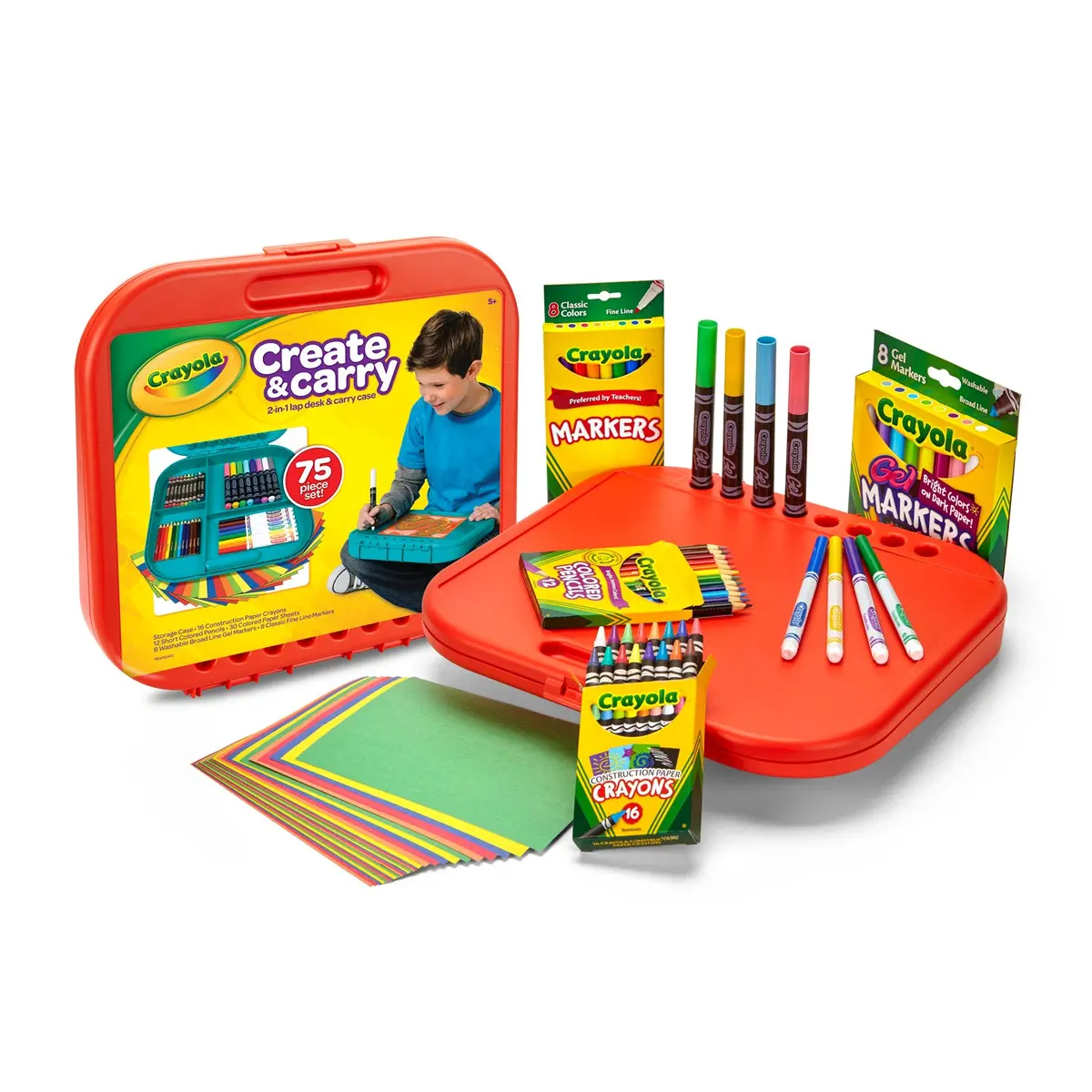 Crayola Create & Carry Case Art Kit - Portable Studio 1