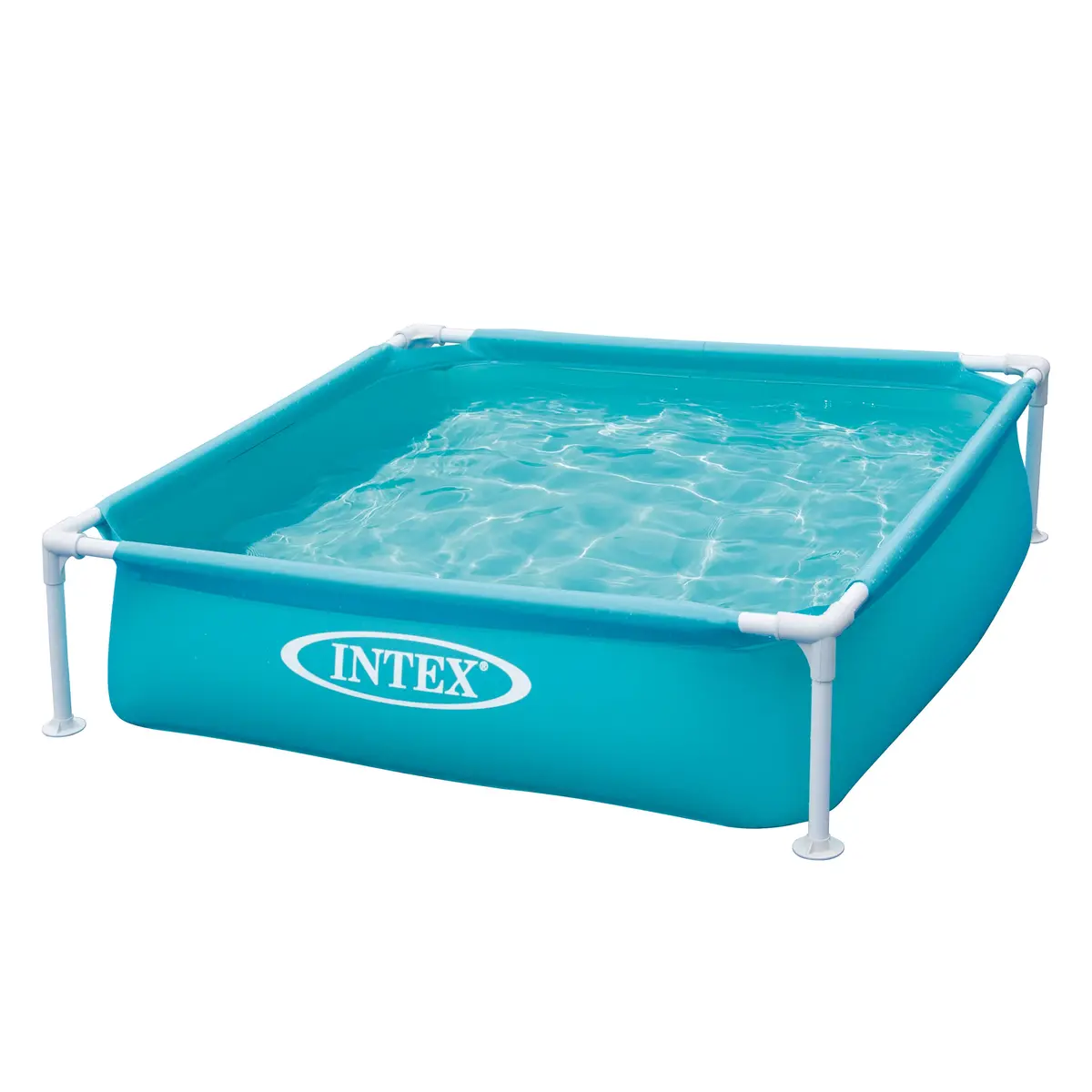Intex Mini Frame Pool, Square Kiddie Splash Pool, 90 Gal 1