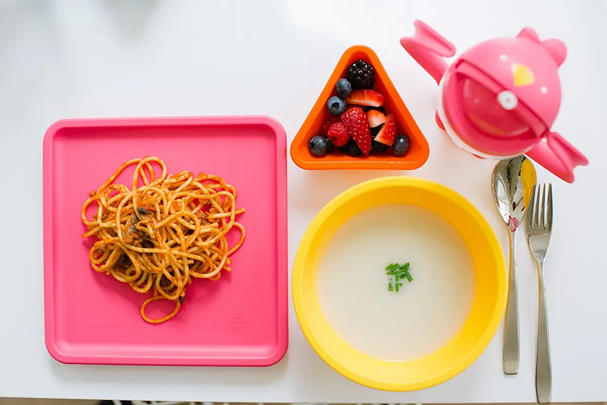 Lollaland Spring Mealtime Set - Colorful Kid-Friendly Dining Kit 1