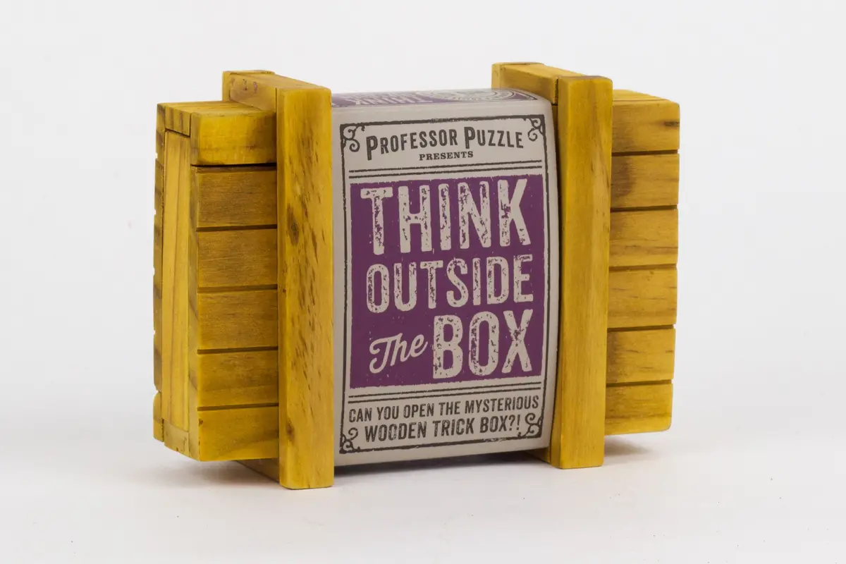 Puzzle's Academy Think Outside The Box - Wooden Puzzle 1