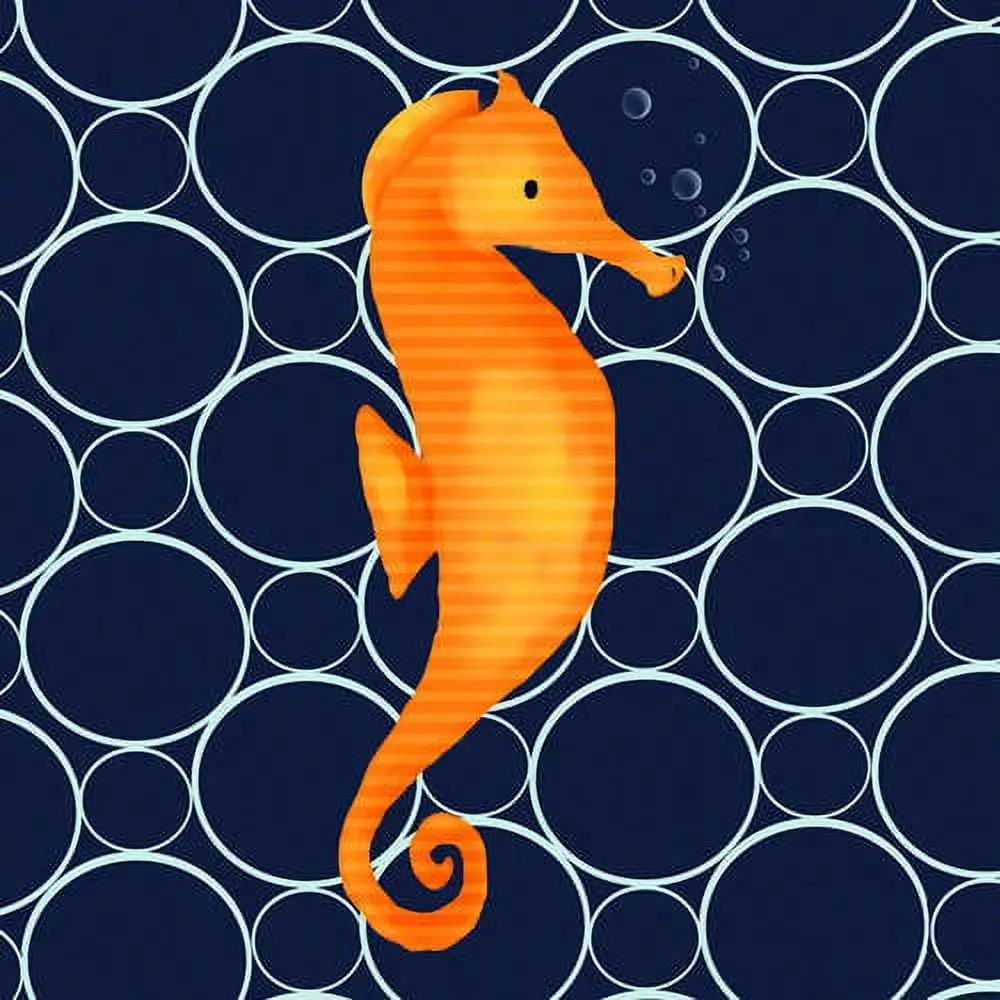 Oopsy Daisy's Fred The Seahorse Canvas Wall Art 1