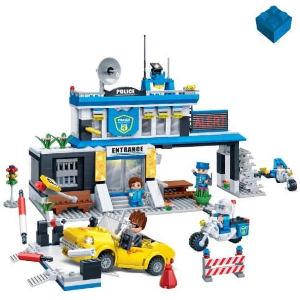 Ultimate Police Command Center Building Kit - 938 Pieces 1