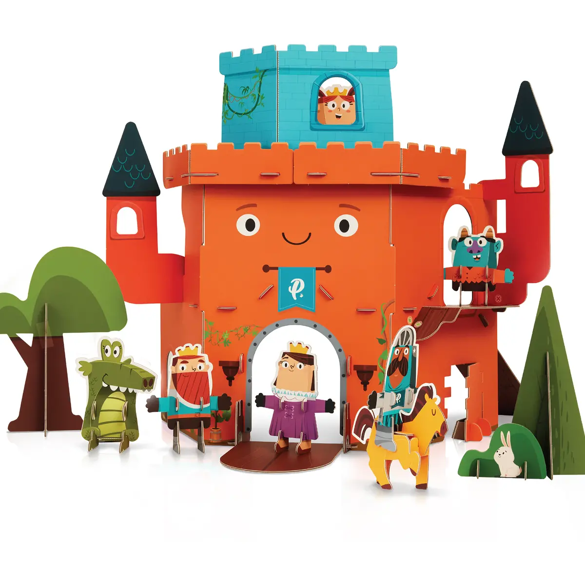 Curious Kingdom Castle Playset - Interactive Ar-Enhanced Building Toy 1