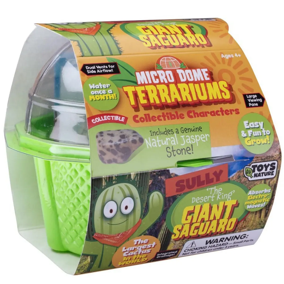 Toys By Nature Sully The Desert King Giant Saguaro Cactus Terrarium Kit 1