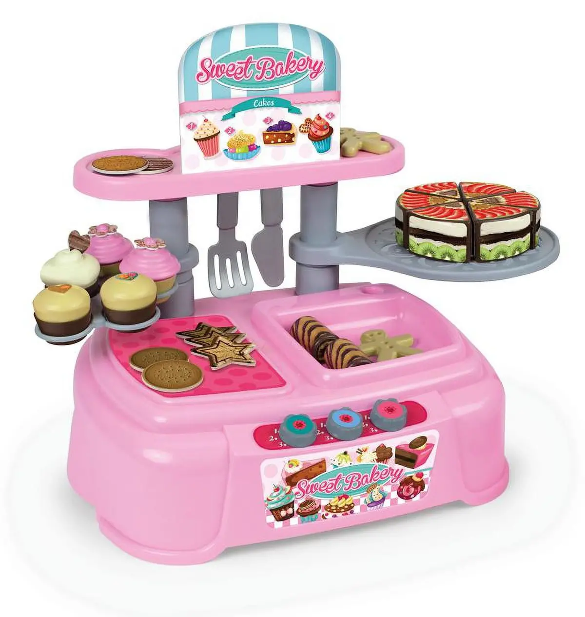 Le P'tit Chef Sweet Bakery Playset - Pink 1