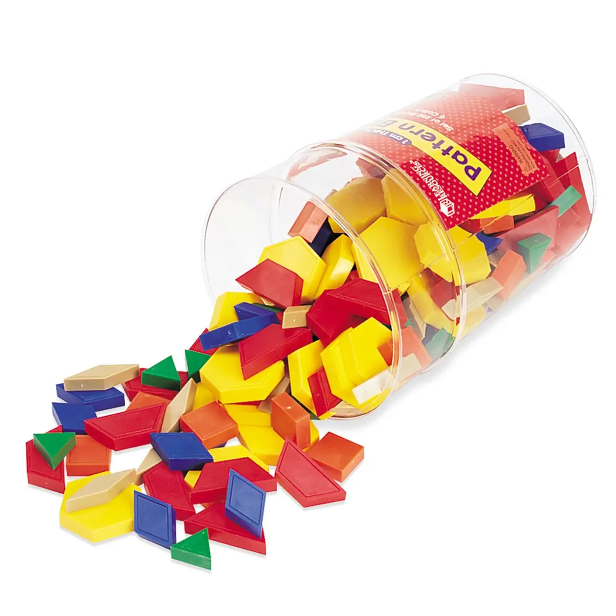 Learning Resources Pattern Blocks - Educational Math Toy - 250 Pieces 1