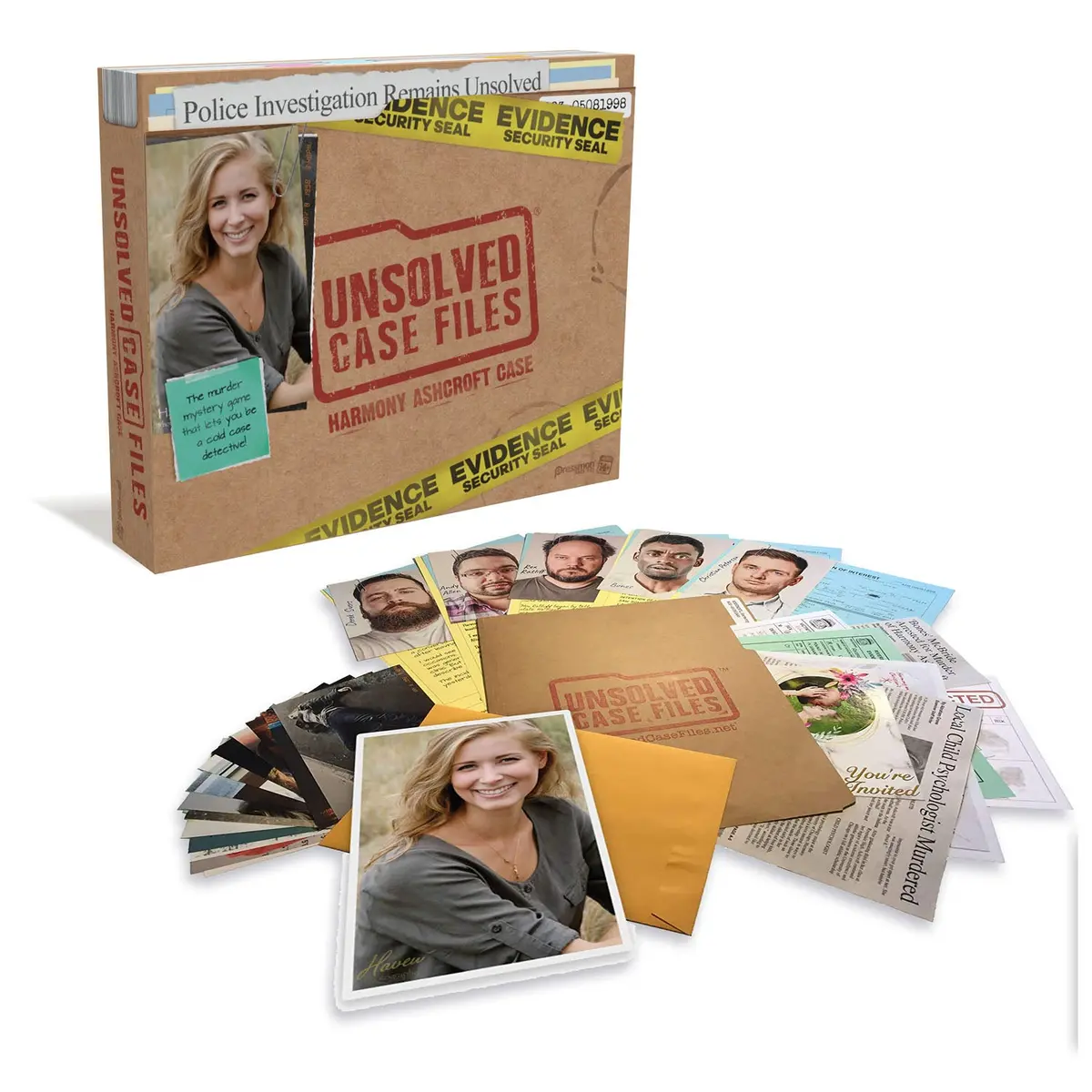 Pressman Unsolved Case Files Interactive Detective Game 1