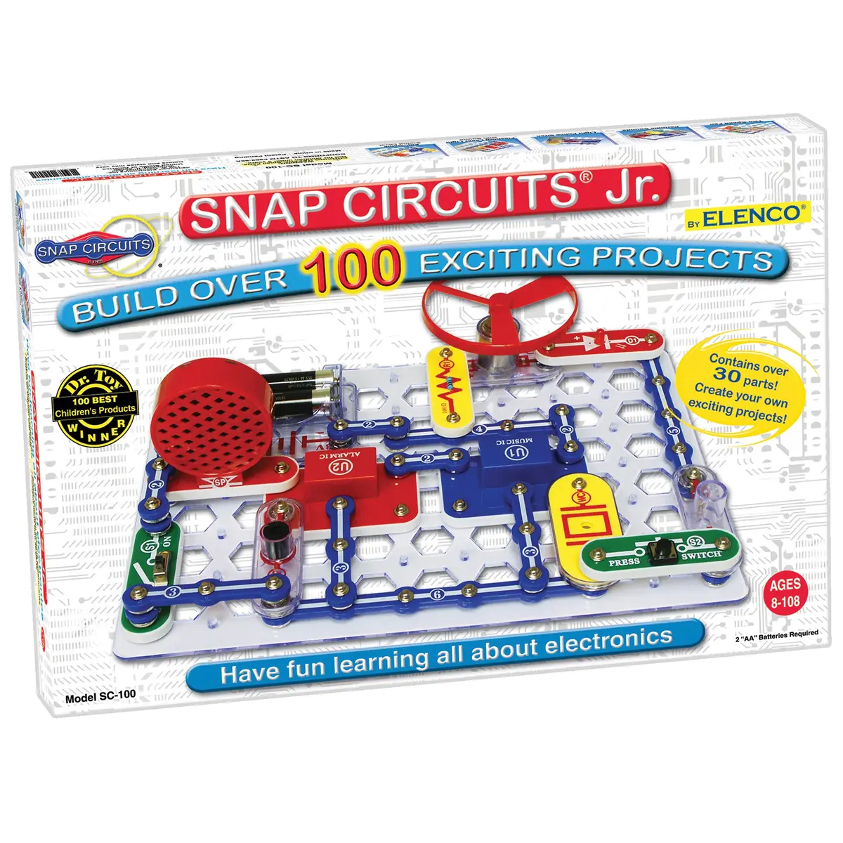 Snap Circuits Jr. By Elenco - 100 Exciting Stem Projects For Kids 1