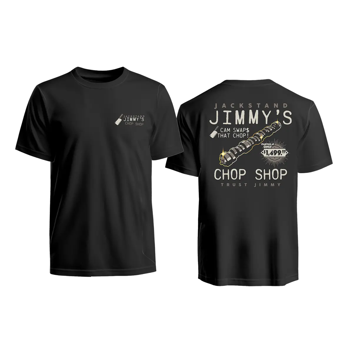 Jackstand Jimmy Chop Shop Shirt 1