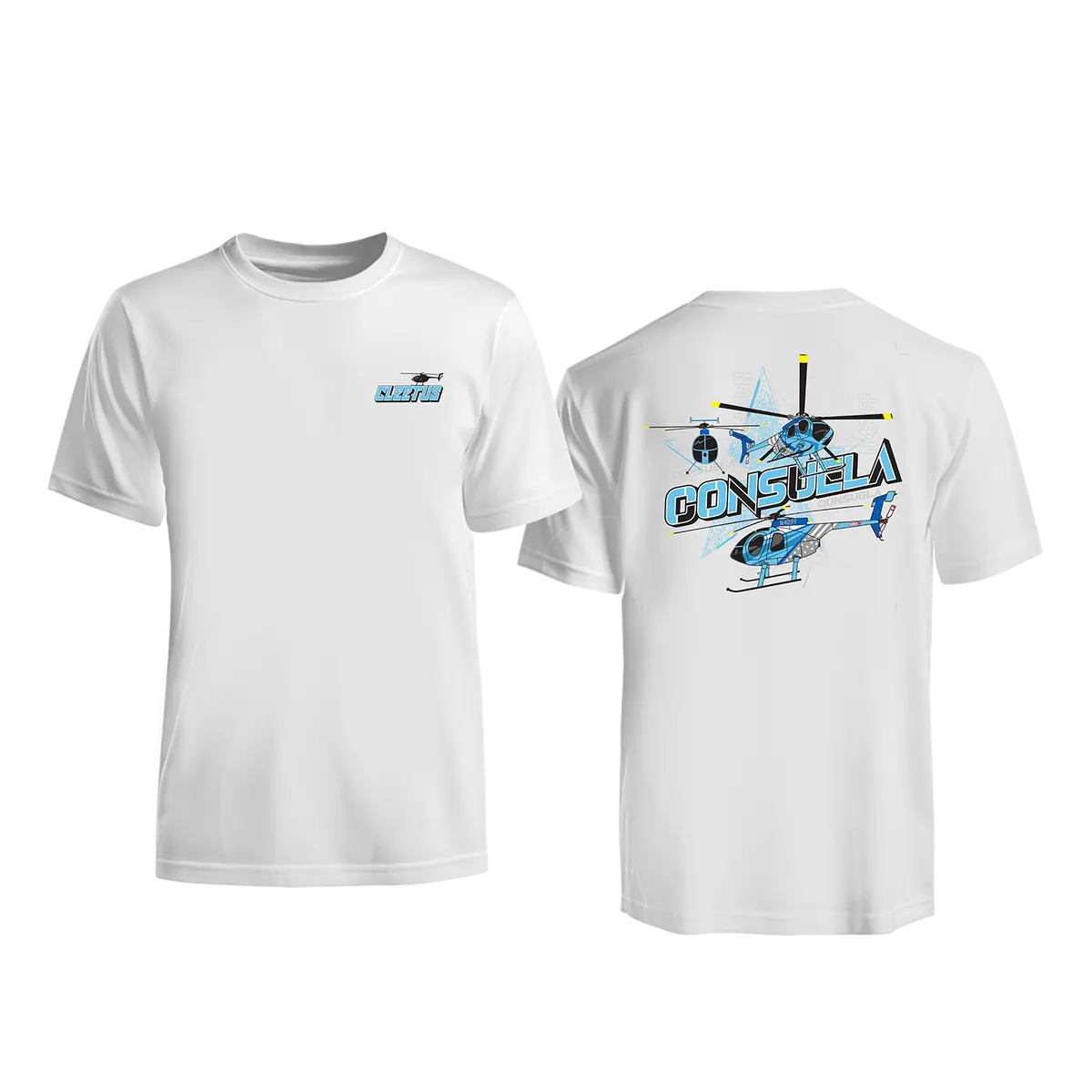 Cleetus Consuela Helicopter Shirt 1