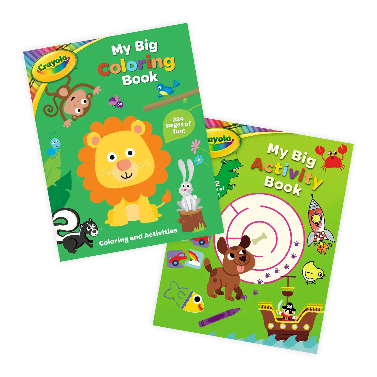 Crayola Coloring Activity Book Set 1