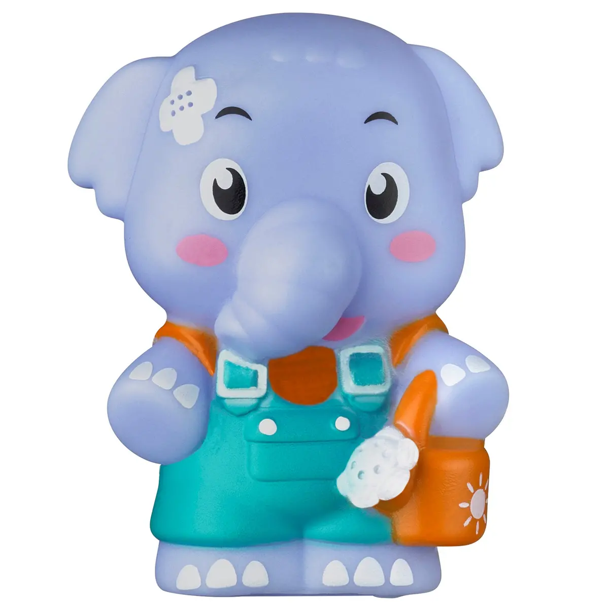 Timber Tots Durable Elephant Family Plush Set - 4 Unique Characters 1